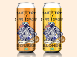 Chevaleresque, une bière caritative!